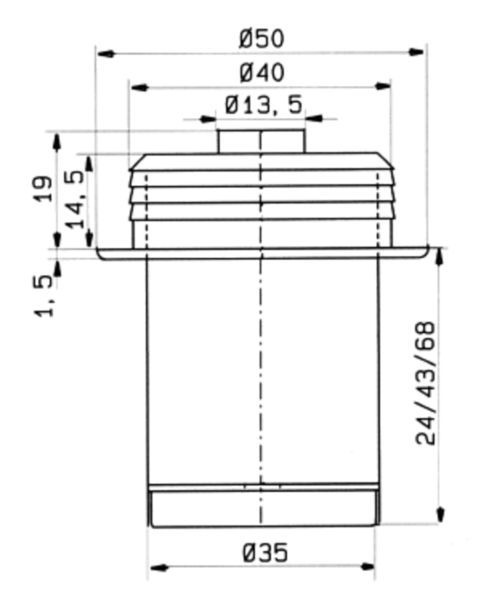 Height Adjuster Socket with Adapter